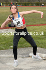 Shot putt, 2021 NECAA Open Graded Meeting, Morpeth. Photo: David T. Hewitson/Sports for All Pics
